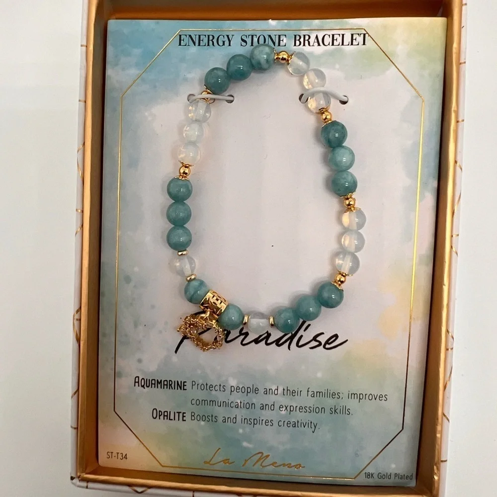 La Meno Paradise Energy Stone Bracelet